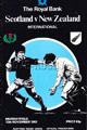 Scotland v New Zealand 1983 rugby  Programme